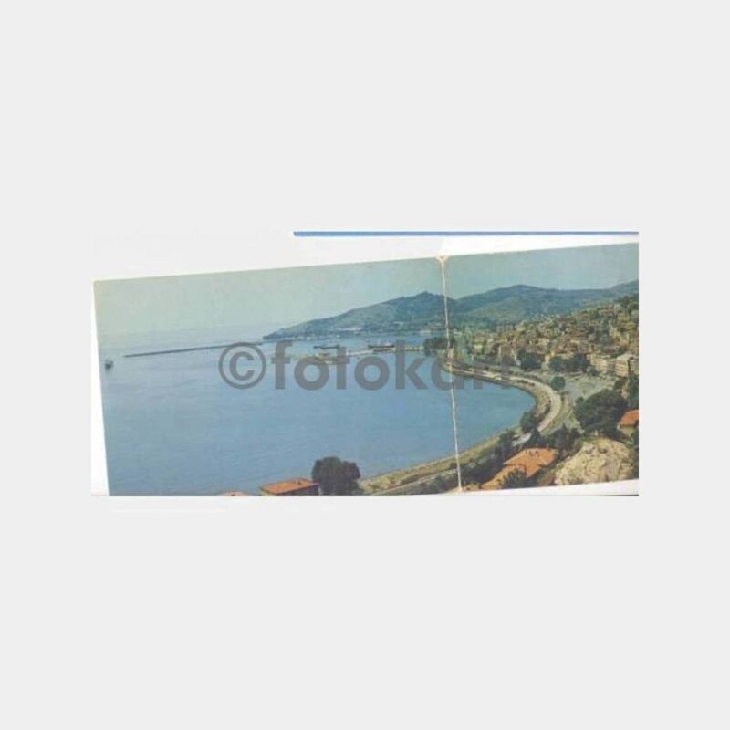 Karadeniz Ereğli Panaromik Büyük Ebat Kartpostal - Görsel 2