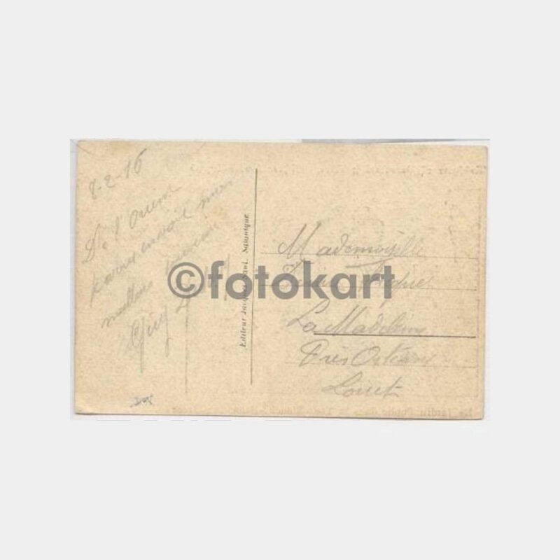 1915 Selanik Kule Görünüş Kartpostal - Görsel 2