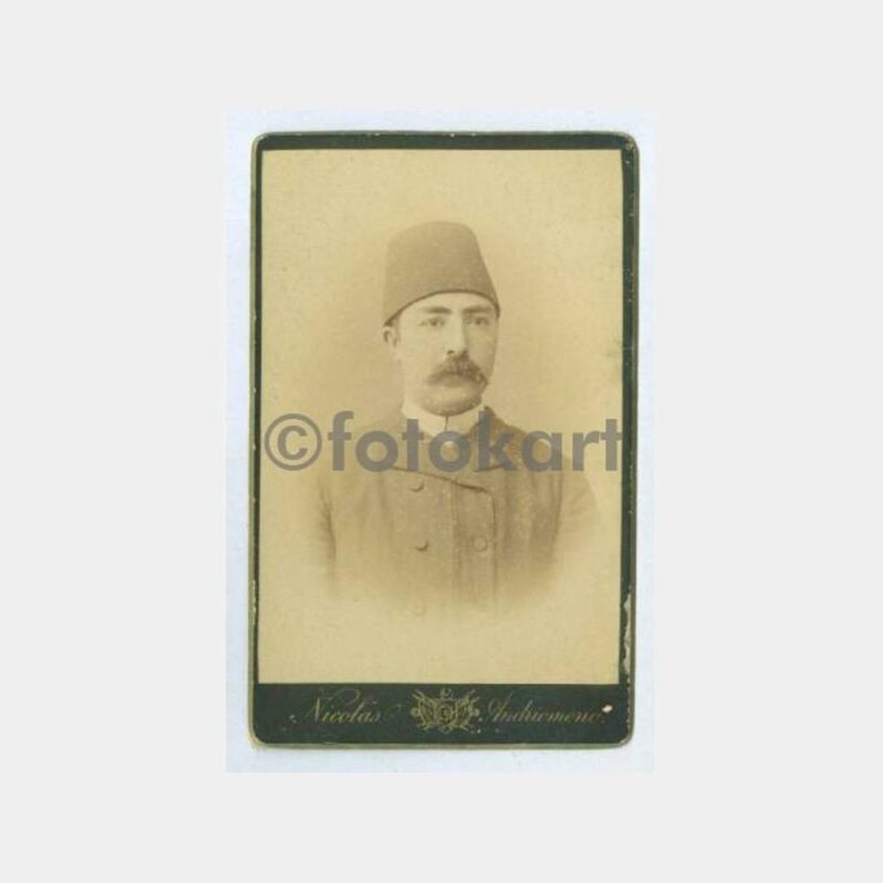 1900 Kabinet Fotoğraf Andremenos Bayazıd