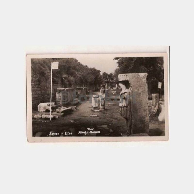 Foto Hamza Rüstem İzmir Efes Agora Fotokart