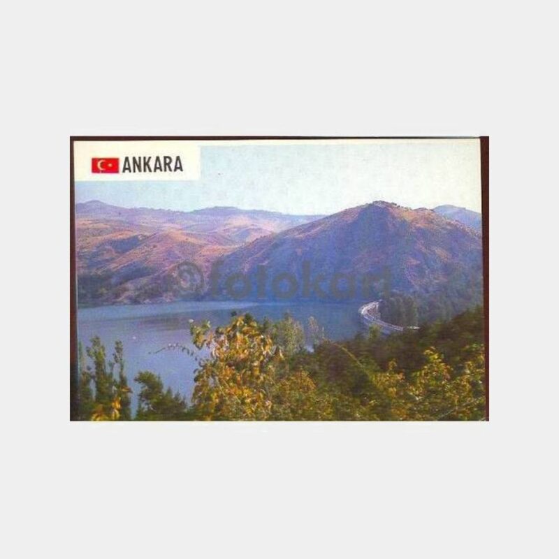 Ankara Çubuk Barajı Kartpostal