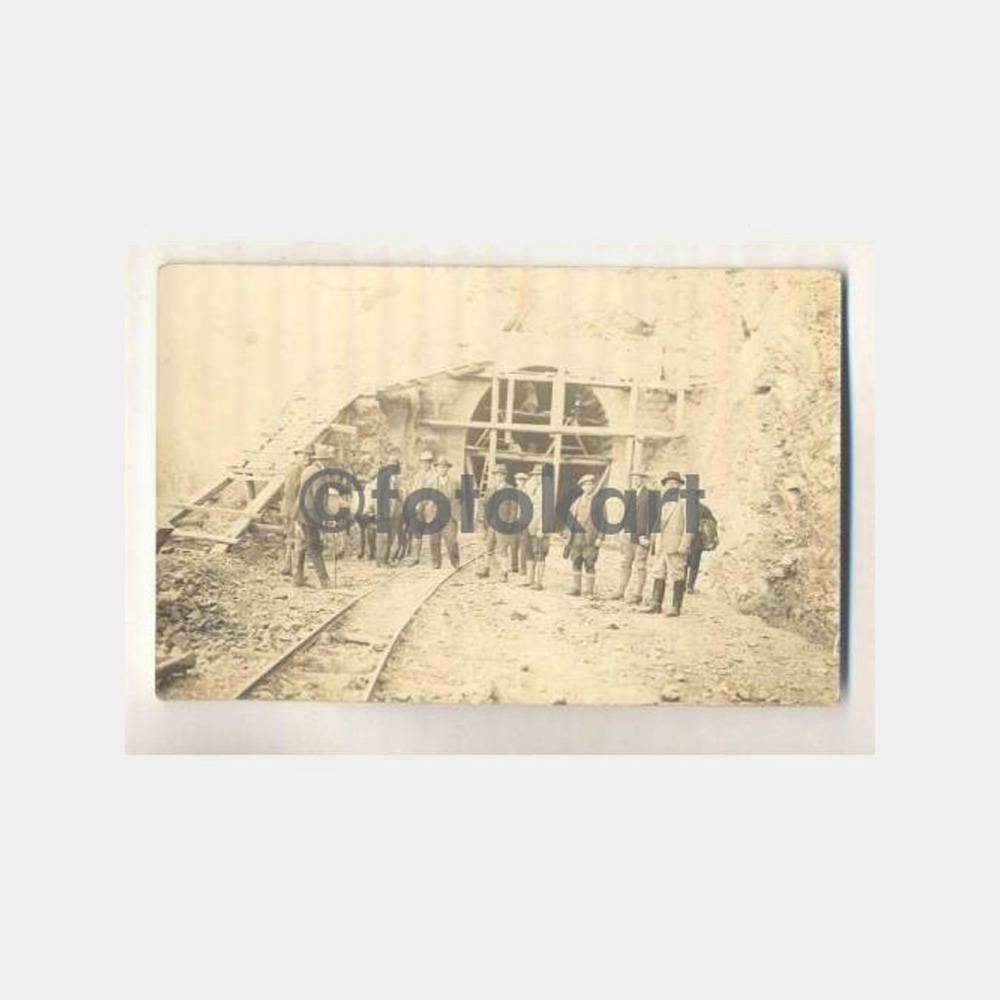 1929 Anadolu Demiryolu Tüneli Yapımı Fotoğraf