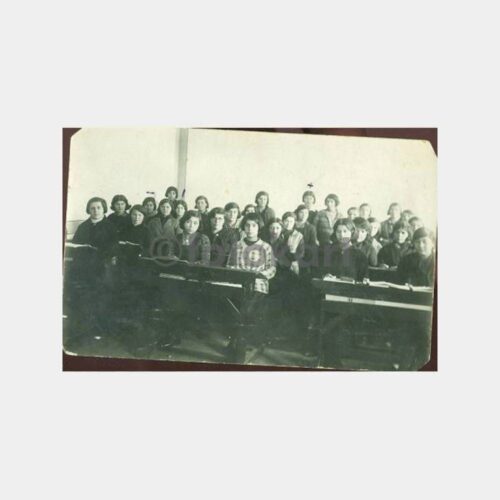 1930 Foto Sakarya Edirne Sınıf Fotoğraf