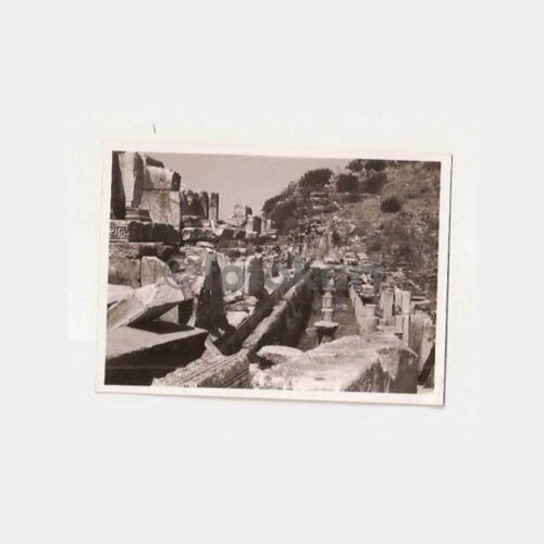 1935 Efes Harabeleri Konulu Fotoğraf