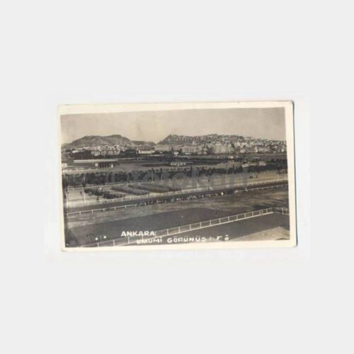 1948 Ankara Hipodrom Genel Görünüş Fotokart