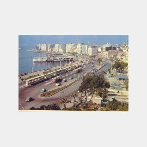 İzmir Karşıyaka Görünüş Kartpostal