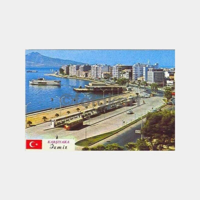 İzmir İncisi Karşıyaka Kartpostal