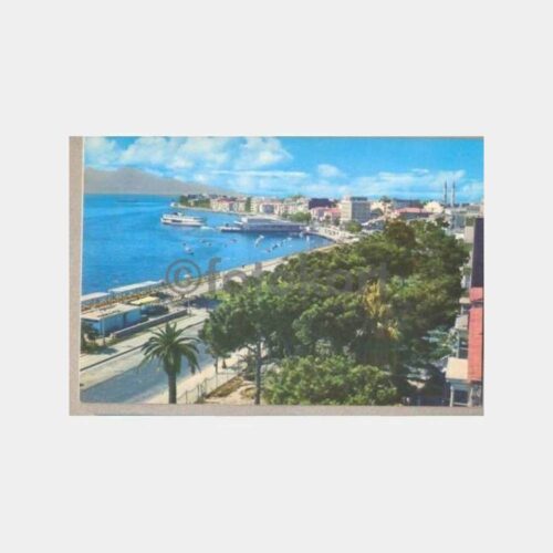 1967 İzmir Karşıyaka İskelesi Kartpostal