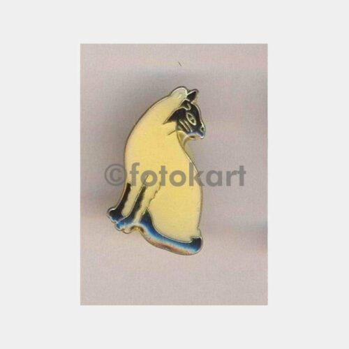 Kedi Konulu Yabancı Rozet