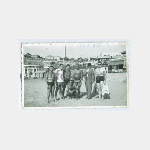 1957 Kilyos Turistik Tesis Plaj Baylar Fotoğraf