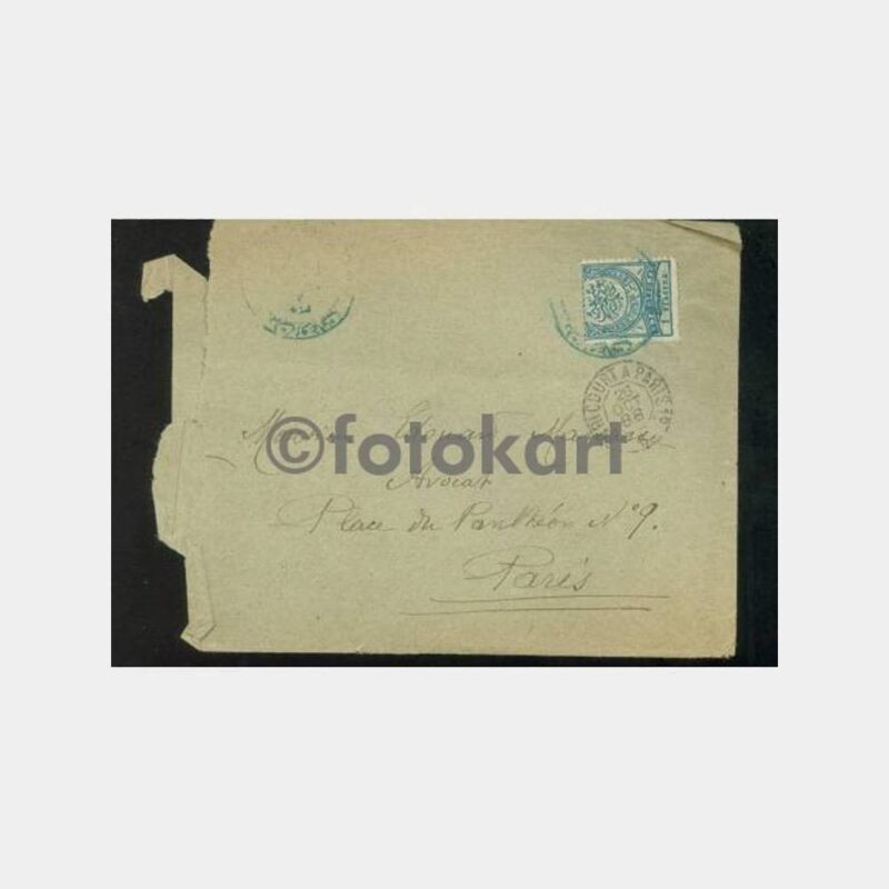 1888 Constantinople Fransızca Mektuplar