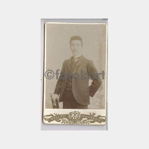 1900 Osmanlı Kabinet Fotoğraf