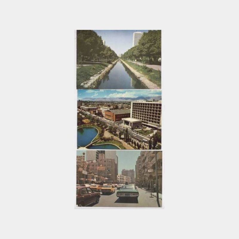 İran Tahran Konulu 2 Adet Kartpostal