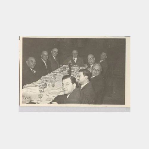1954 Taksim Belediye Yemek Konulu Fotoğraf