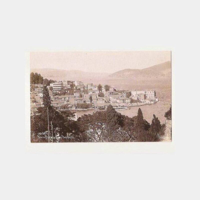1885 Tarabya Boğaziçi Reprodüksiyon Kartpostal