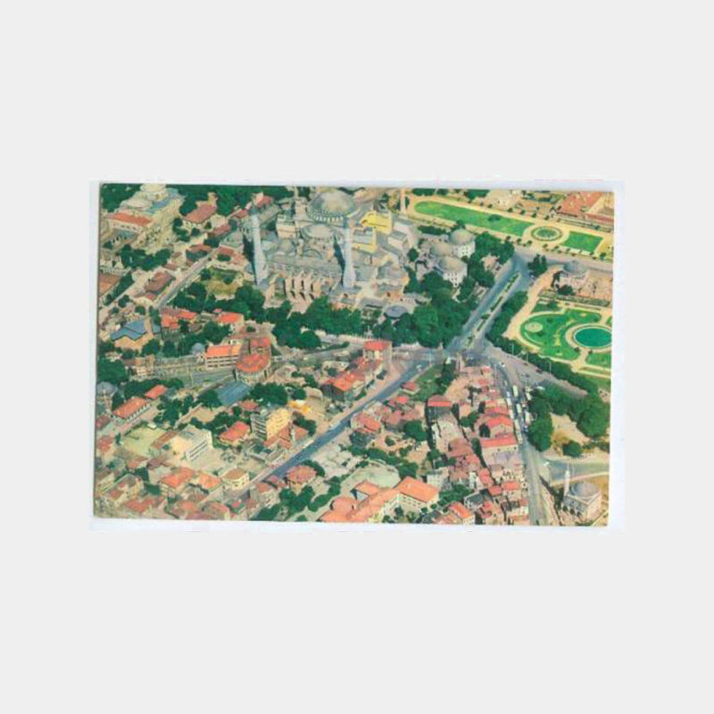 Ayasofya Havadan Görünüş Doğan Kardeş Kartpostal