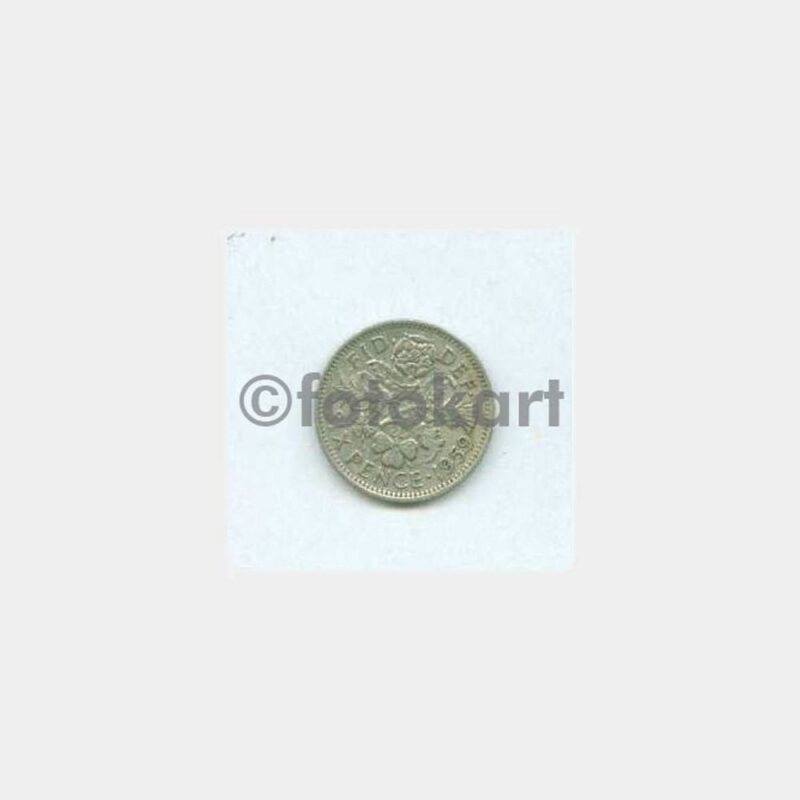 1965 İngiltere Sixpence Madeni Para