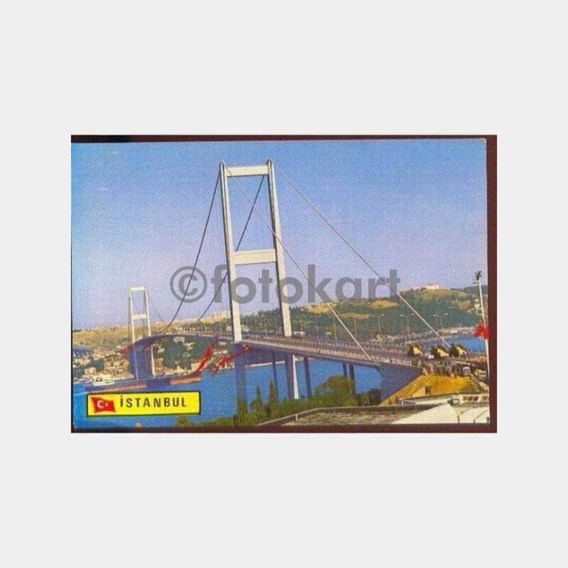 Boğaziçi Köprüsü Açılış Tören Öncesi Kartpostal