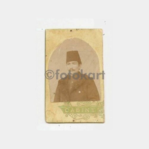 1900 Osmanlı Bay Kabinet Fotoğraf