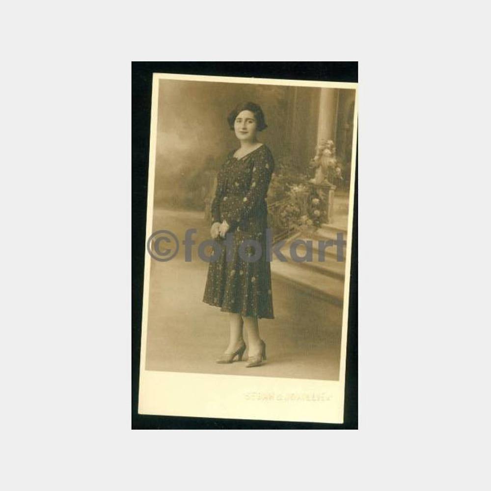 1930 Sebah & Joaillier Stüdyo Kadın Fotoğraf