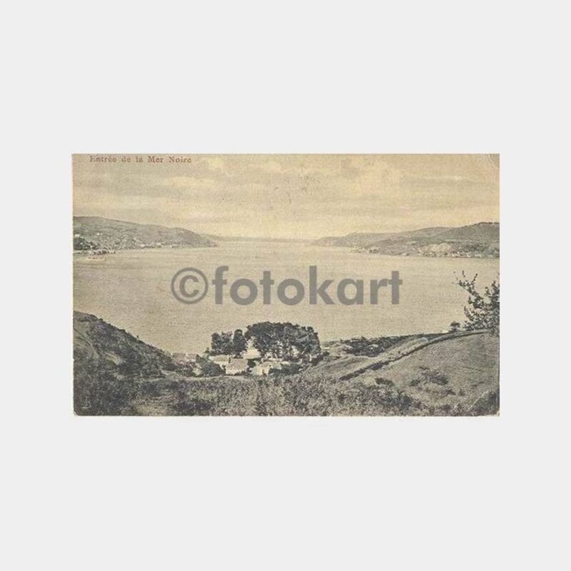 Boğaziçi Karadeniz Girişi Beykoz Kartpostal