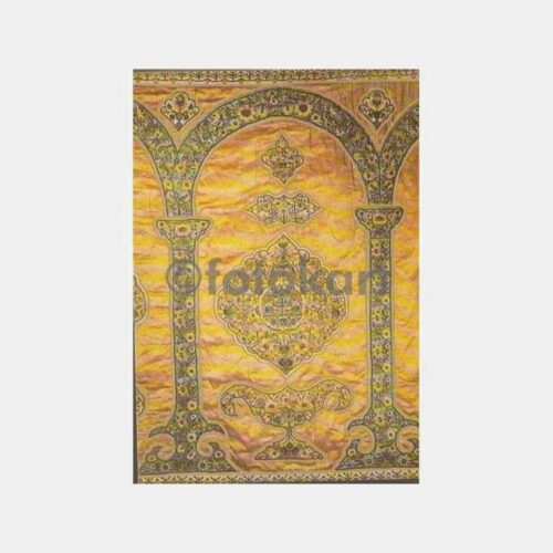 Osmanlı Dokuma Örtü Konulu Kartpostal