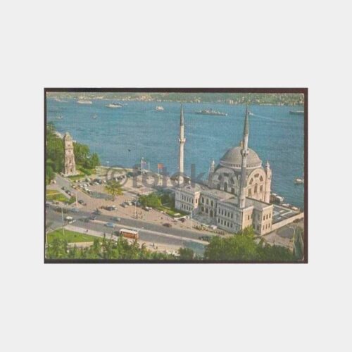 İstanbul Dolmabahçe Boğaziçi Kartpostal