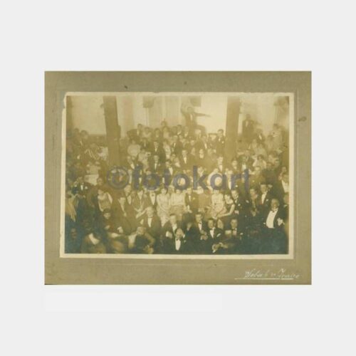 1928 Sebah & Joaillier Düğün Grup Fotoğraf