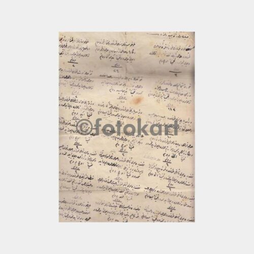 Osmanlıca El Yazısı 3 Sayfa Belge