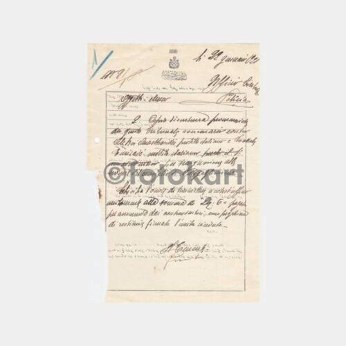 1901 Osmanlı Mahkeme Kararı Hukuk Belgesi