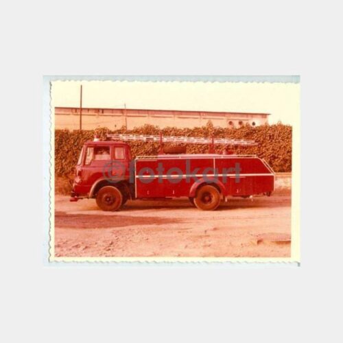 1968 Kilyos İtfaiye Araçları Konulu Fotoğraf