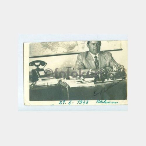 1948 Kızılviran Müdür Masası Konulu Fotoğraf