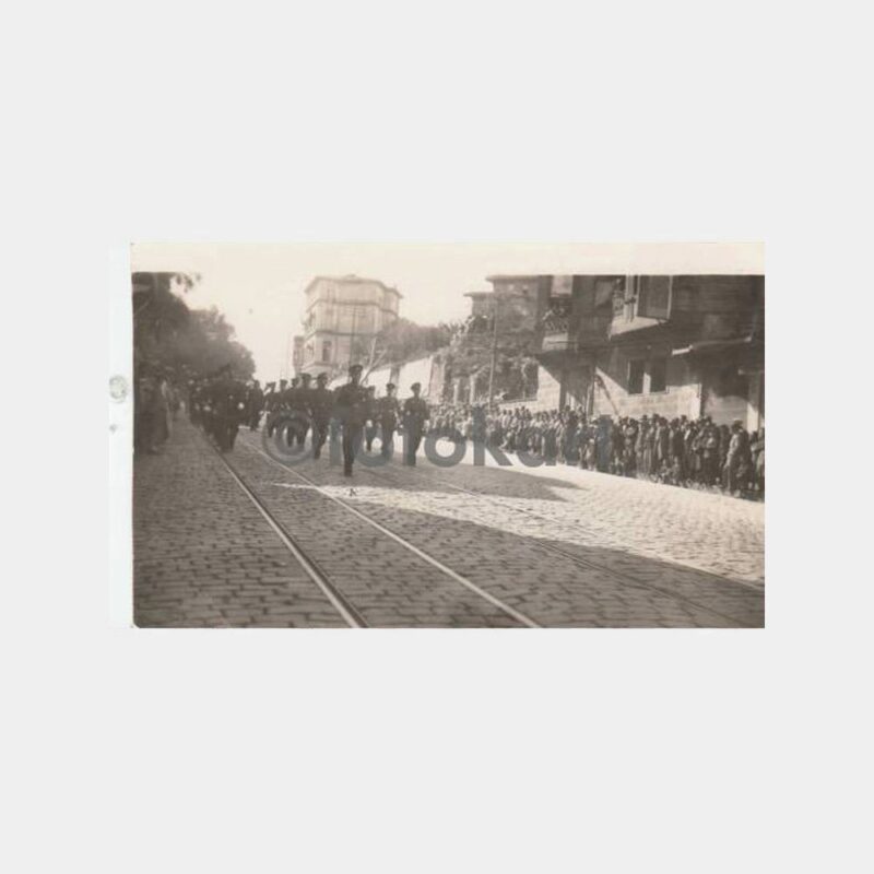 1936 İstanbul Kurtuluş Töreni Kuleli 2 Adet Fotoğraf