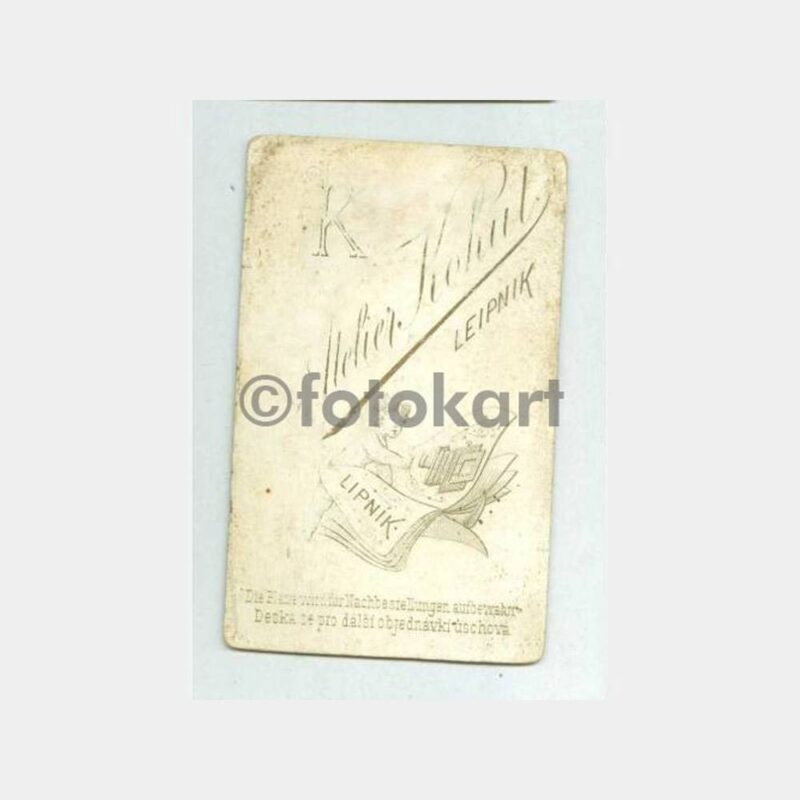 1900 Çek Leipnik Çocuklar Kabinet Fotoğraf - Görsel 2