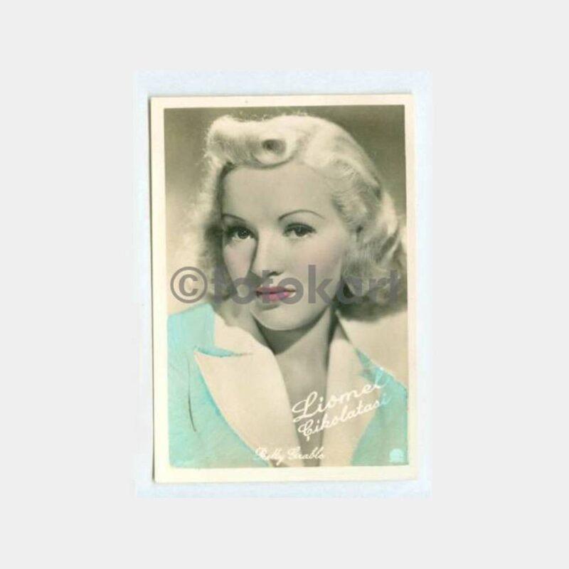 1940 Lionel Çikolata Artist Kartı