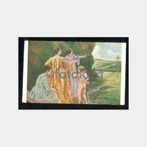 1940 Melba Çikolata Baskı Fantazi Yabancı Kart