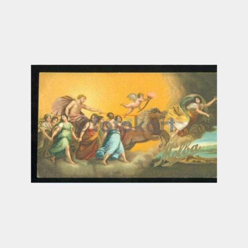 1940 Melba Çikolata Baskı Fantazi Yabancı Kart