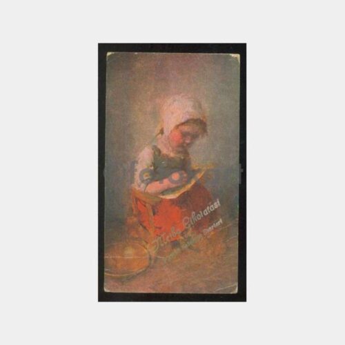 1940 Melba Çikolata Baskı Fantazi Yabancı Kart