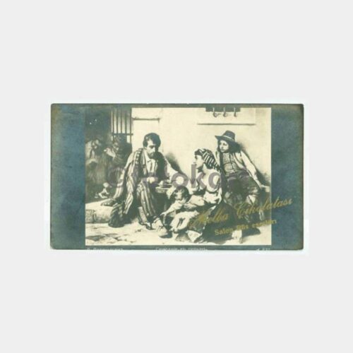 1940 Melba Çikolata Baskı Fantazi Yabancı Kart