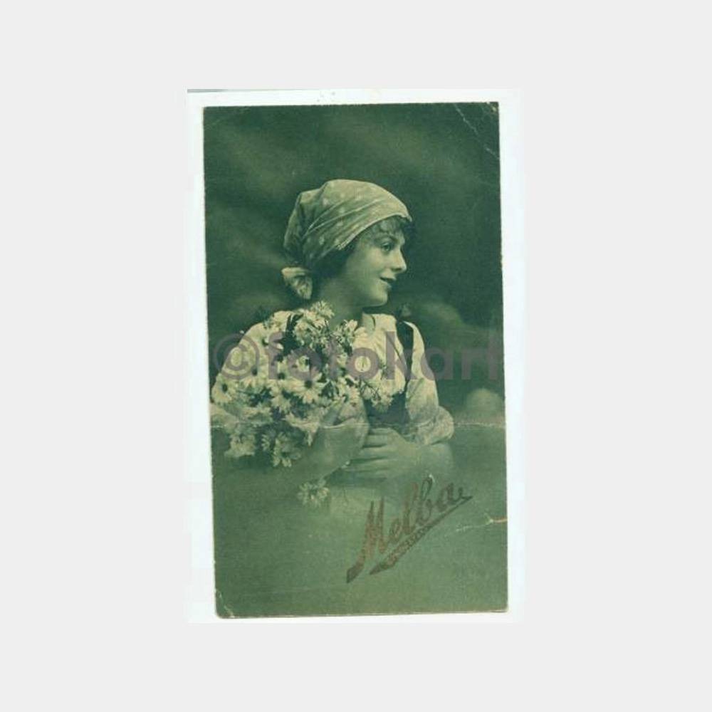 1940 Melba Çikolata Baskı Fantazi Yabancı Kart