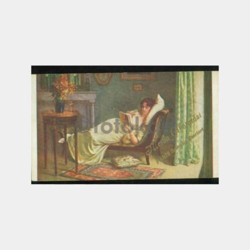 1940 Melba Çikolata Baskı Fantazi Yabancı Kart