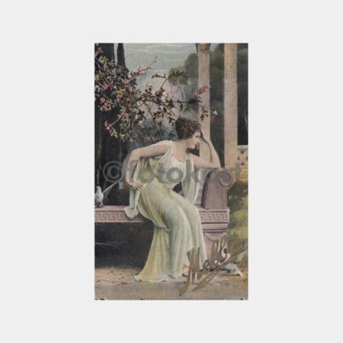 1940 Melba Çikolata Fantezi Kartı