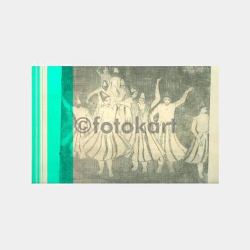 1979 Metal Gravür Çalışması Mevleviler