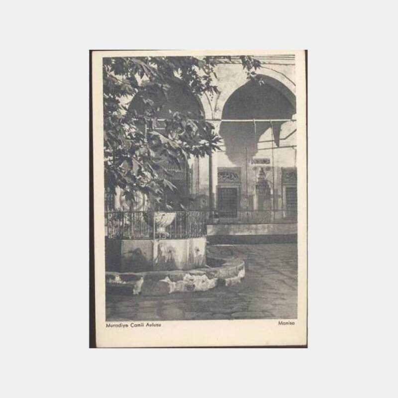 Manisa Muradiye Camii Sebil Şadırvanı Kartpostal