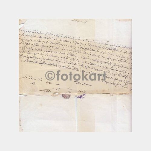 1924 Damgalı Osmanlıca Belge