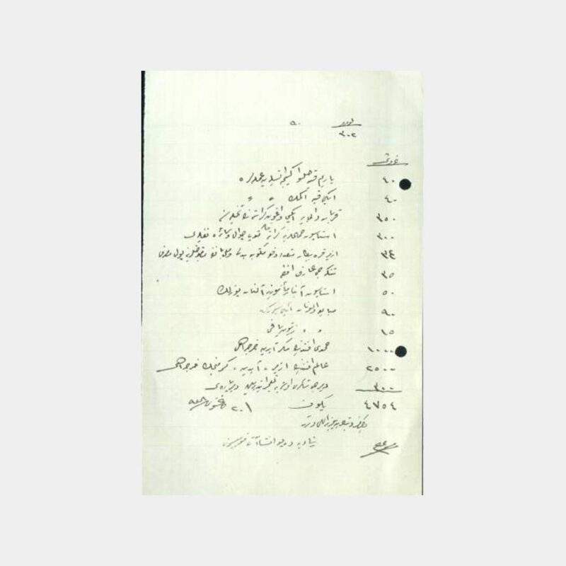 1928 Osmanlıca Belge Aydın İncir Şti (3 Adet) - Görsel 2