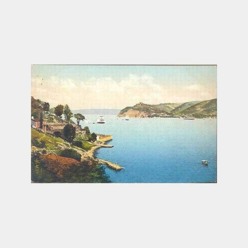 Sarıyer Rumeli Boğaziçi Girişi Kartpostal
