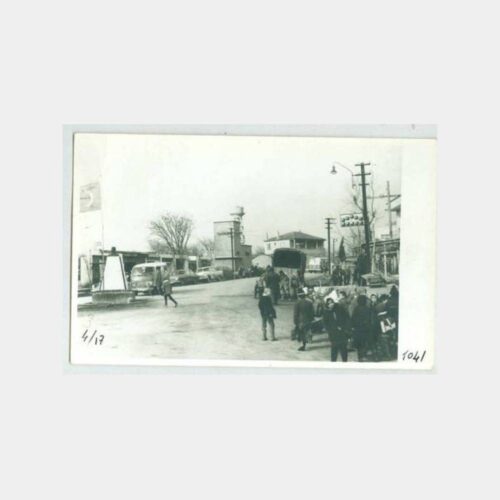 1960 Silivri Ata Heykeli Görünüş Kartpostal