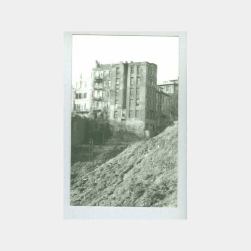 1970 Taksim Tepebaşı Eski Binalar Fotoğraf