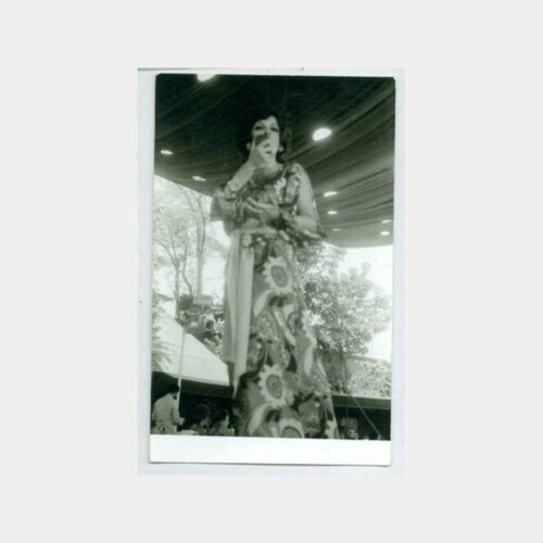 1973 Taksim Taşlık Gazinosu Sanatçı Fotoğraf